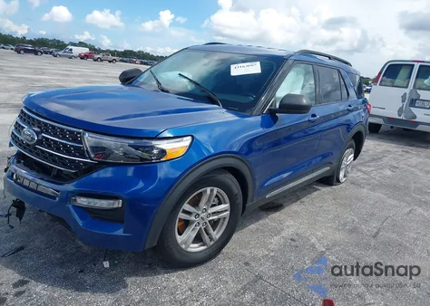 2021 Ford Explorer Xlt z USA, uszkodzony, nr VIN 1FMSK7DH5MGB12409